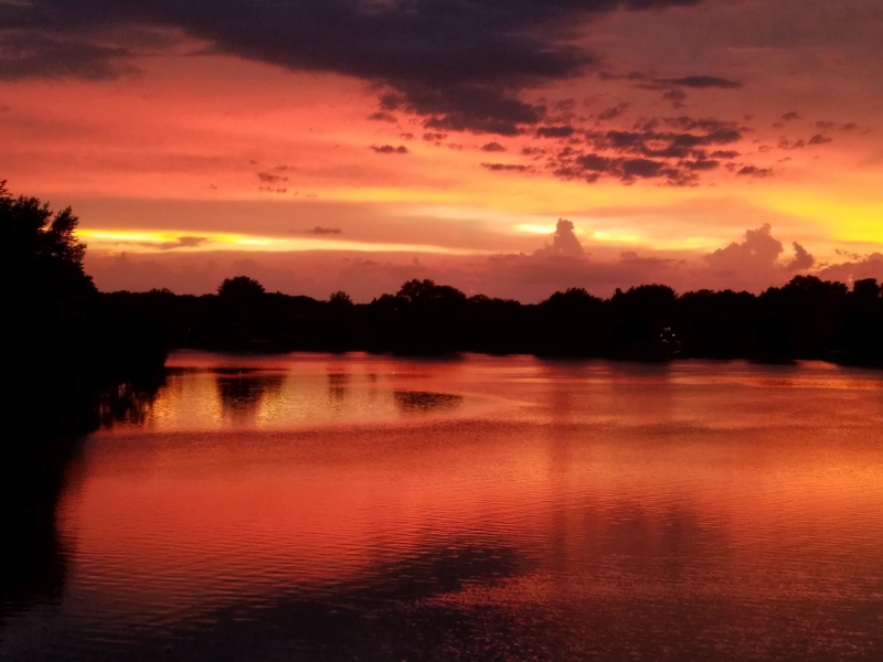 Beautiful RED sunset